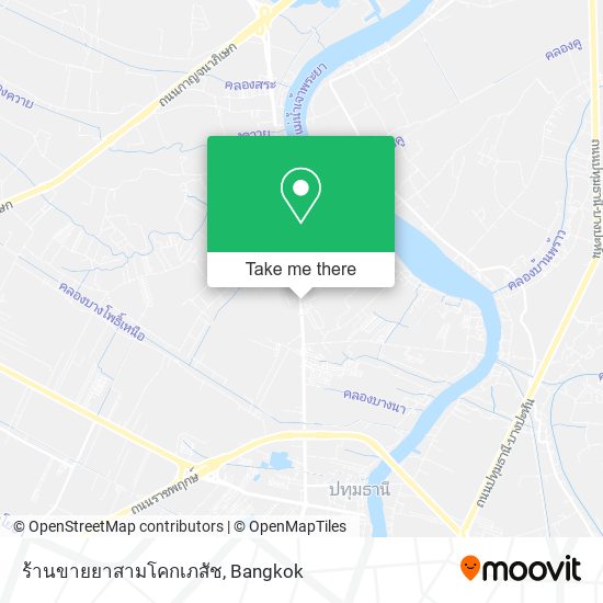 ร้านขายยาสามโคกเภสัช map