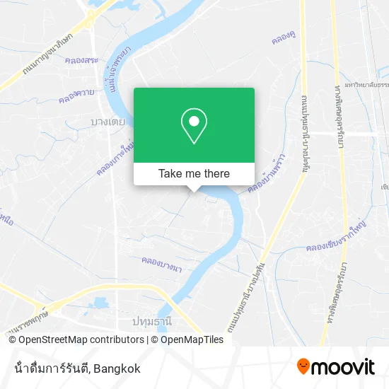 น้ําดื่มการ์รันตี map