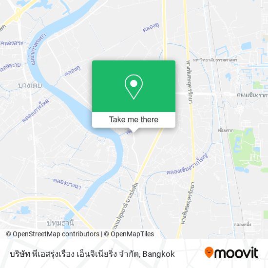 บริษัท พีเอสรุ่งเรือง เอ็นจิเนียริ่ง จํากัด map