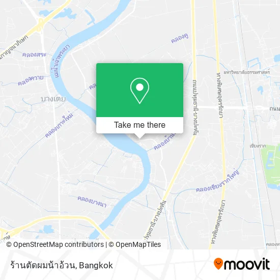 ร้านตัดผมน้าอ้วน map