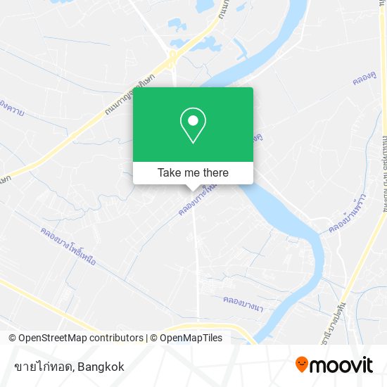 ขายไก่ทอด map