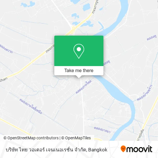 บริษัท ไทย วอเตอร์ เจนเนอเรชั่น จํากัด map