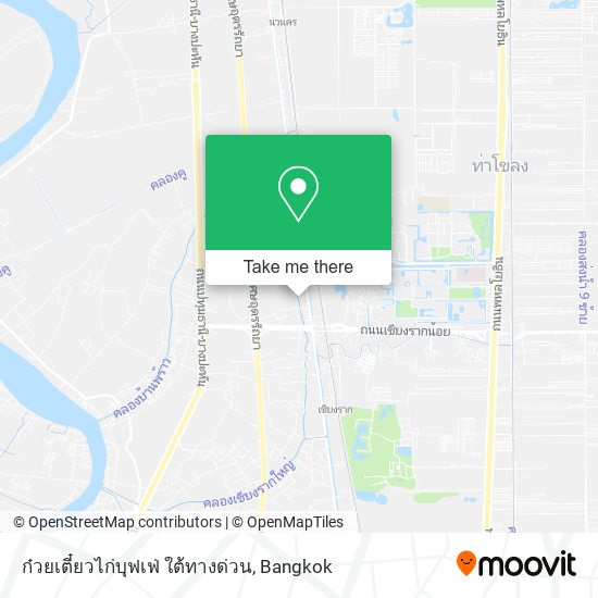 ก๋วยเตี๋ยวไก่บุฟเฟ่ ใต้ทางด่วน map