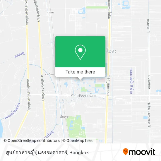 ศูนย์อาหารญี่ปุ่นธรรมศาสตร์ map