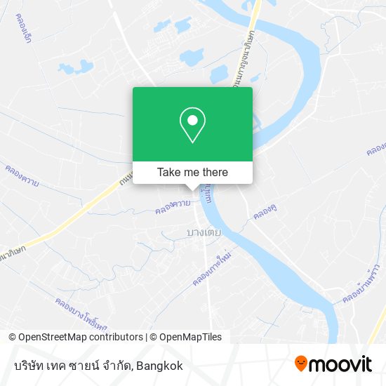 บริษัท เทค ซายน์ จํากัด map