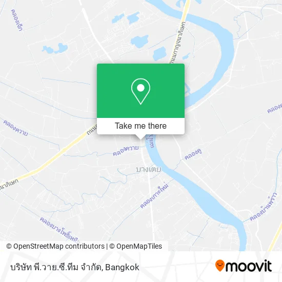 บริษัท พี.วาย.ซี.ทีม จํากัด map