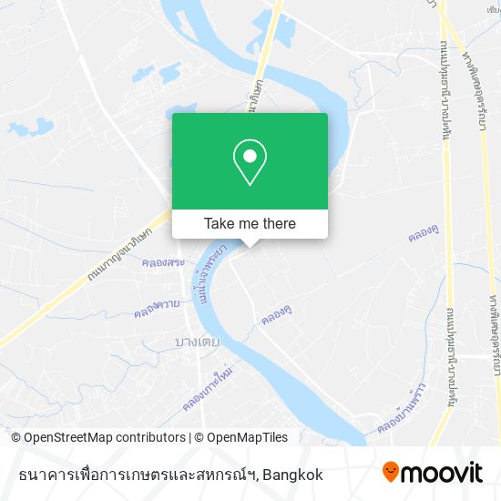 ธนาคารเพื่อการเกษตรและสหกรณ์ฯ map