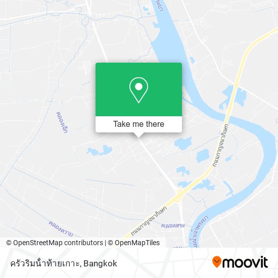 ครัวริมน้ําท้ายเกาะ map