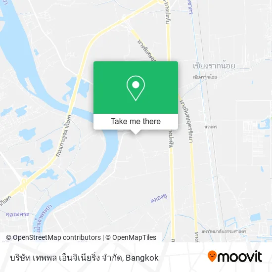 บริษัท เทพพล เอ็นจิเนียริ่ง จํากัด map