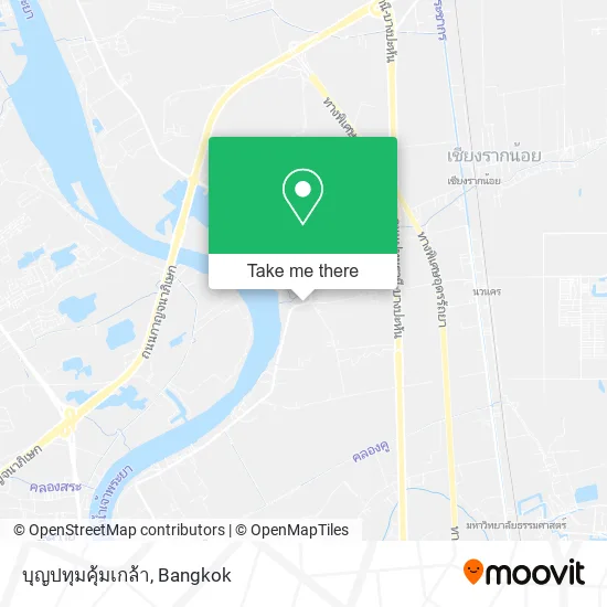 บุญปทุมคุ้มเกล้า map