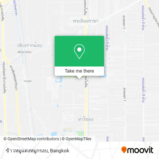 ข้าวหมูแดงหมูกรอบ map