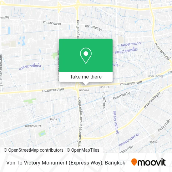 Van To Victory Monument (Express Way) map
