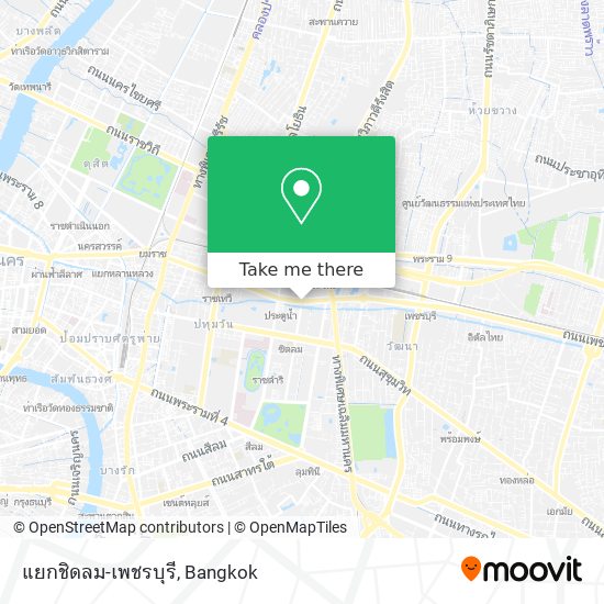 แยกชิดลม-เพชรบุรี map