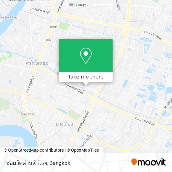 ซอยวัดด่านสำโรง map