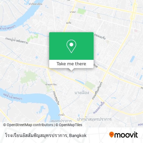 โรงเรียนอัสสัมชัญสมุทรปราการ map