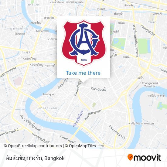 อัสสัมชัญบางรัก map