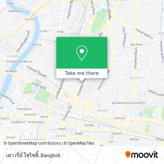 เสาวรีย์ โซไซตี้ map