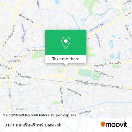 317 ถนน ศรีนครินทร์ map