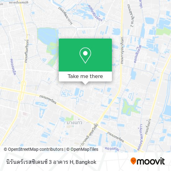 นิรันดร์เรสซิเดนซ์ 3 อาคาร H map