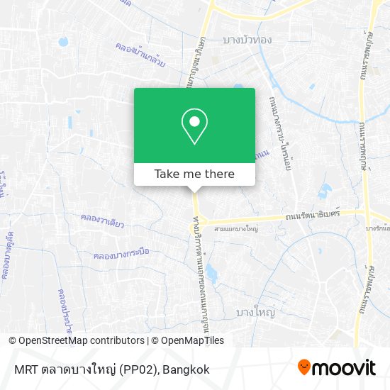 MRT ตลาดบางใหญ่ (PP02) map