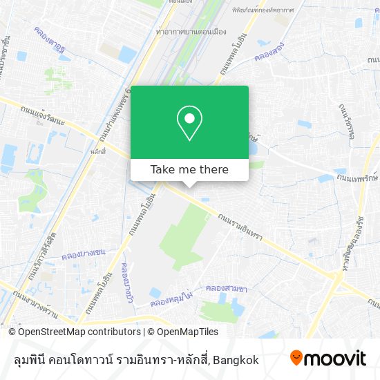 ลุมพินี คอนโดทาวน์ รามอินทรา-หลักสี่ map