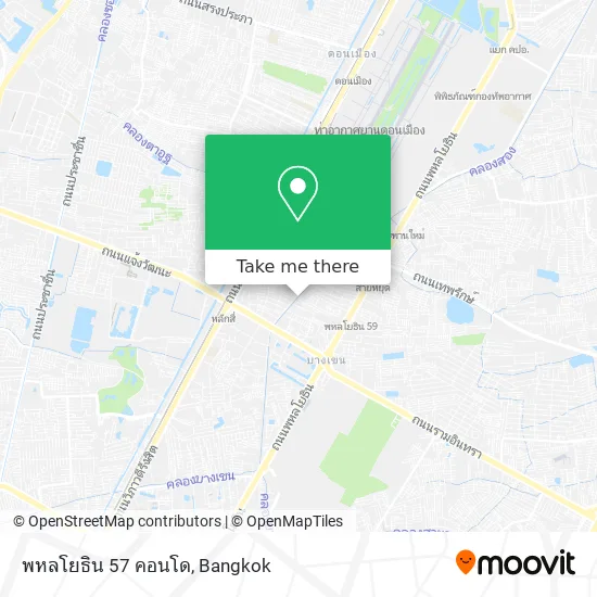 พหลโยธิน 57 คอนโด map