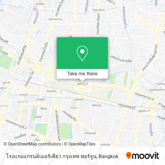 โรงแรมแกรนด์เมอร์เคียว กรุงเทพ ฟอร์จูน map