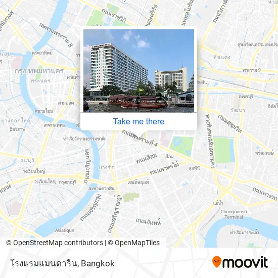 โรงแรมแมนดาริน map