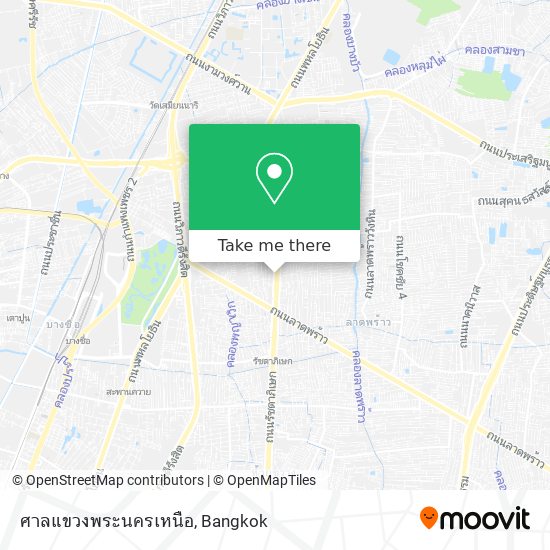 ศาลแขวงพระนครเหนือ map