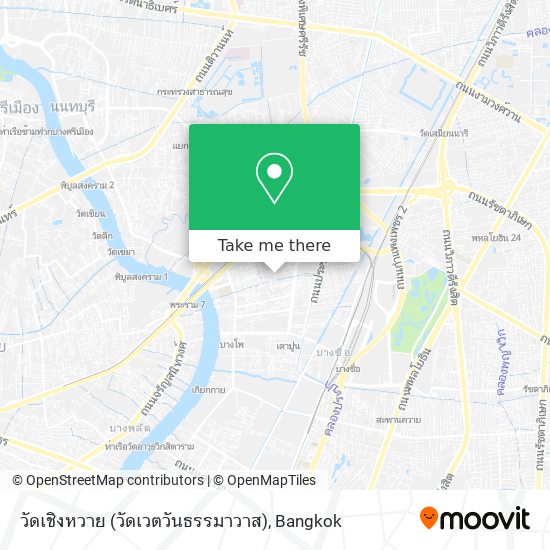 วัดเชิงหวาย (วัดเวตวันธรรมาวาส) map