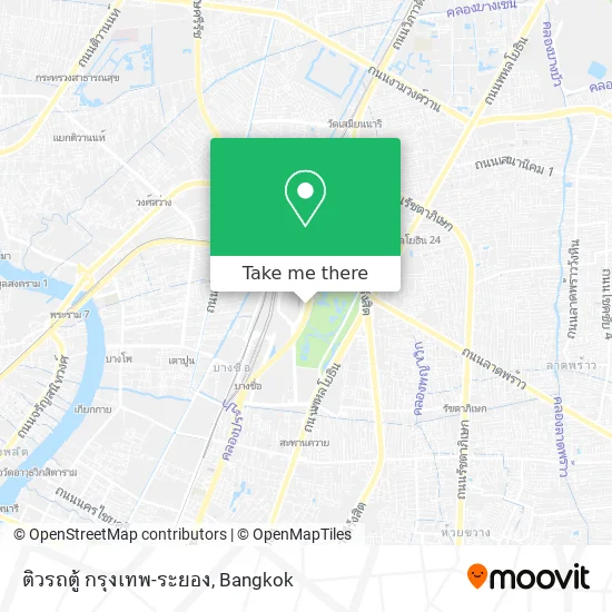 ติวรถตู้ กรุงเทพ-ระยอง map