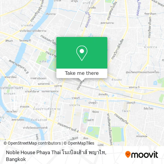 Noble House Phaya Thai โนเบิลเฮ้าส์ พญาไท map