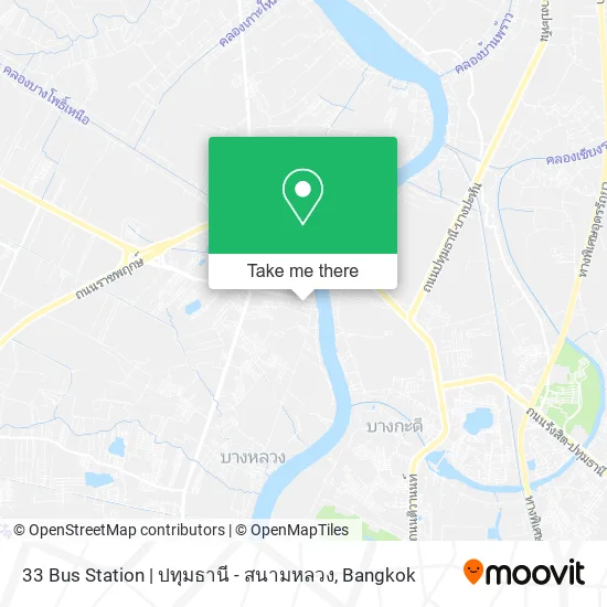 33 Bus Station | ปทุมธานี - สนามหลวง map