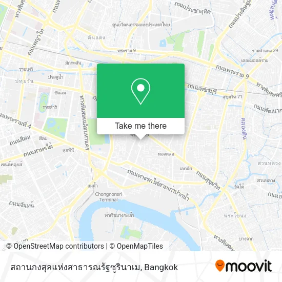 สถานกงสุลแห่งสาธารณรัฐซูรินาเม map