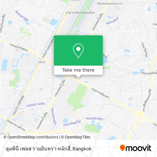 ลุมพินี เพลส รามอินทรา-หลักสี่ map