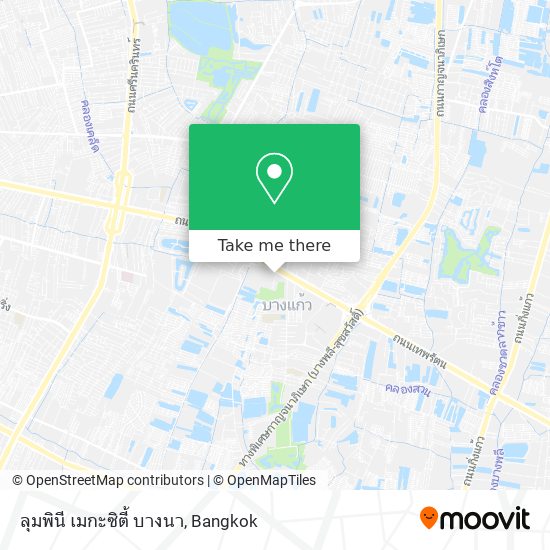 ลุมพินี เมกะซิตี้ บางนา map