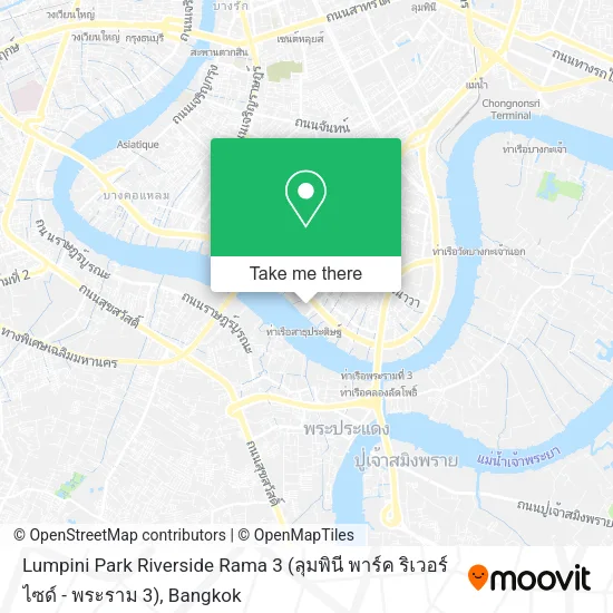 Lumpini Park Riverside Rama 3 (ลุมพินี พาร์ค ริเวอร์ไซด์ - พระราม 3) map