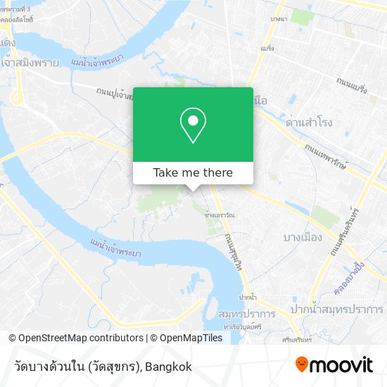 วัดบางด้วนใน (วัดสุขกร) map