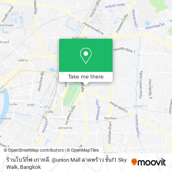 ร้านโบว์กิ๋ฟ-เกาหลี. @union Mall ลาดพร้าว ชั้นf1 Sky Walk map