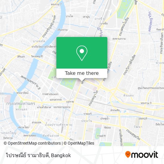 ไปรษณีย์ รามาธิบดี map