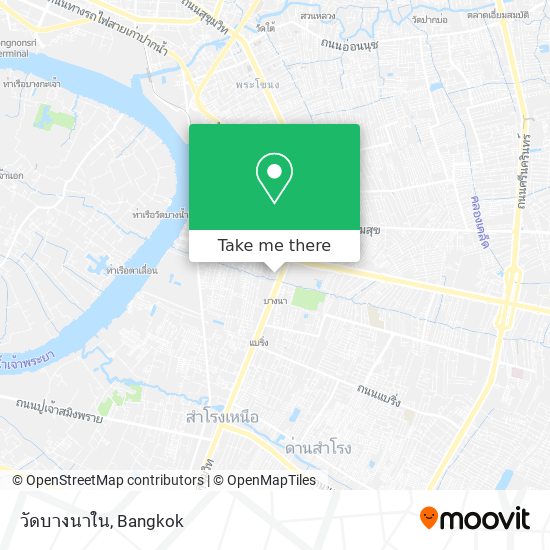 วัดบางนาใน map