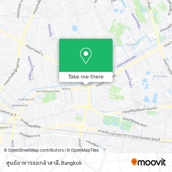 ศูนย์อาหารแยกลำสาลี map