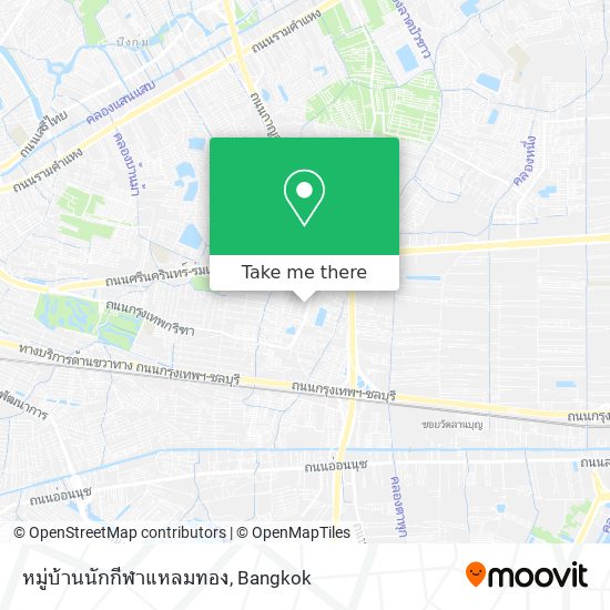 หมู่บ้านนักกีฬาแหลมทอง map