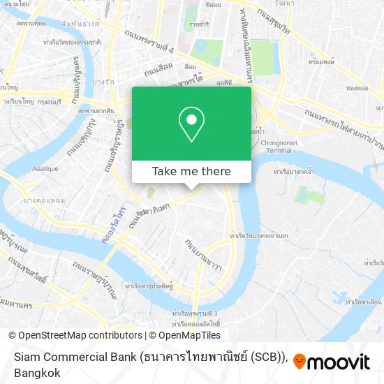 Siam Commercial Bank (ธนาคารไทยพาณิชย์ (SCB)) map