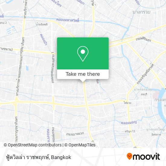 ฟู้ดวิลล่า ราชพฤกษ์ map