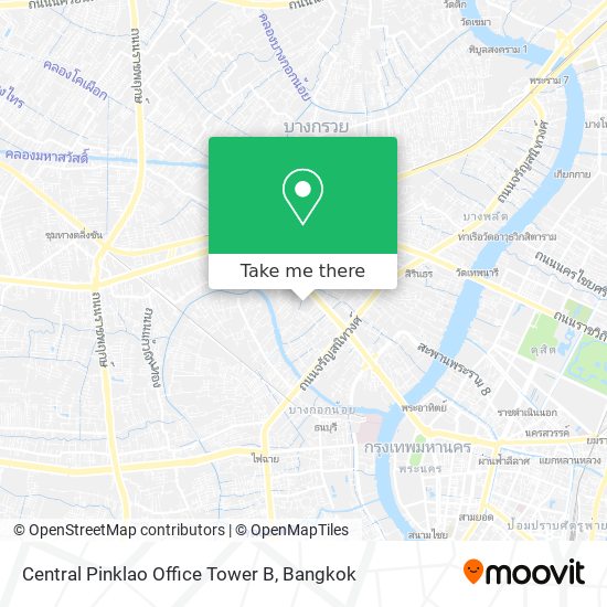Central Pinklao Office Tower B map