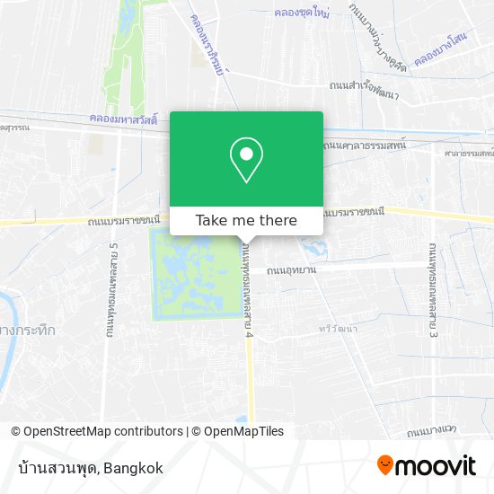 บ้านสวนพุด map