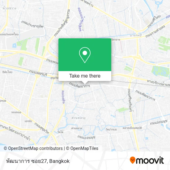 พัฒนาการ ซอย27 map