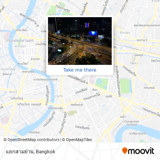 แยกสามย่าน map