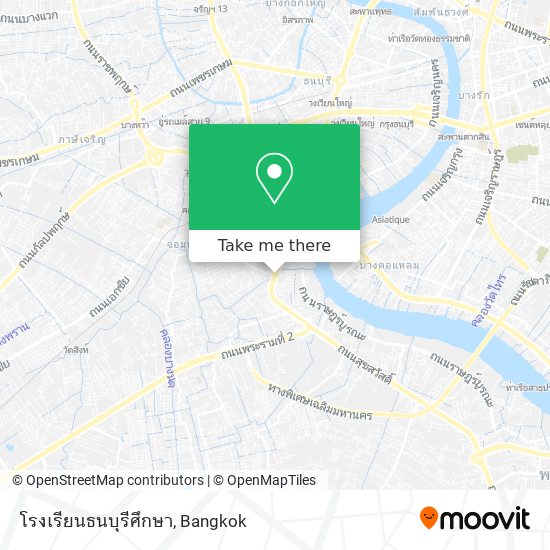 โรงเรียนธนบุรีศึกษา map